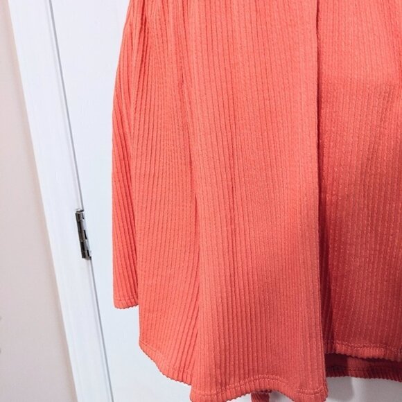 NWT CAUTION TO THE WIND Bright Wrap Ribbed Romper Size S @Z - Picture 9 of 10